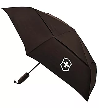 Victorinox 瑞士維氏TA 4.0 鈦金屬防風自動雨傘-黑
