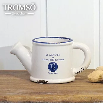 TROMSO-南法鄉村陶瓷收納罐/澆花水壺藍