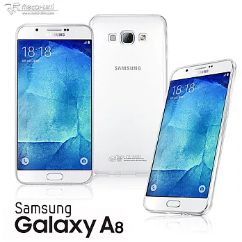 Metal-Slim SAMSUNG GALAXY A8 超薄TPU透明軟殼A8