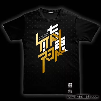 STAYREAL 勿忘初衷 - 黑標潮流版 / 黑色、白色XL黑色