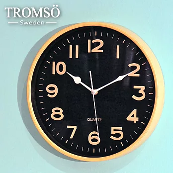 TROMSO風尚丹麥時鐘-數字黑