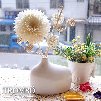 TROMSOx臻品法國-純白花木精油香氛/玫瑰