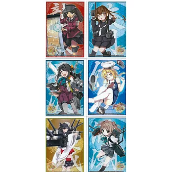 艦娘角色收集卡套組第十四彈（一組6張）