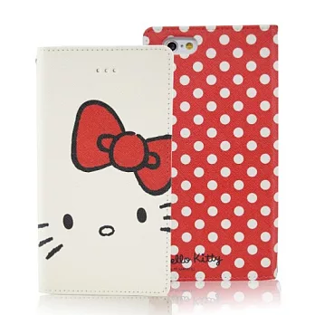 Hello Kitty iPhone6/6s (4.7)經典KITTY側掀皮套