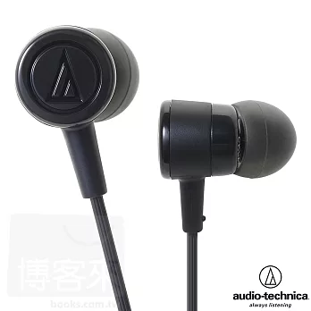 鐵三角 ATH-CKL220 黑色「NEON」色彩耳道式耳機黑色