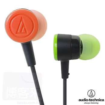 鐵三角 ATH-CKL220 狂熱黑「NEON」 色彩耳道式耳機狂熱黑