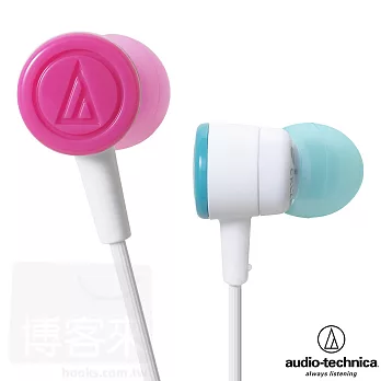 鐵三角 ATH-CKL220 白狂熱「NEON」色彩耳道式耳機白狂熱