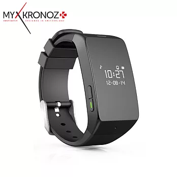 MYKRONOZ ZeWatch2 通訊藍芽多功智能手錶黑色