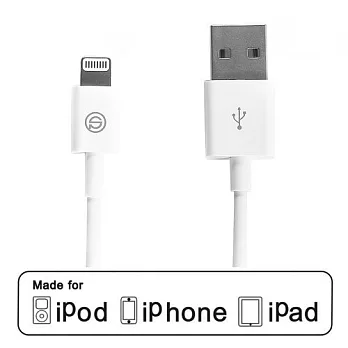 OPSO APPLE MFI認證 Lightning 8pin iPhone傳輸充電線1M