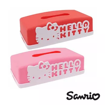 【日本進口】日本製 Hello Kitty 凱蒂貓 面紙盒 -粉色