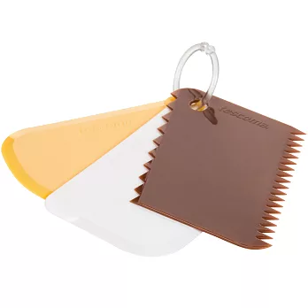 《TESCOMA》造型刮板3件