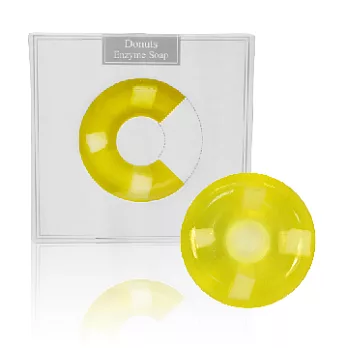 愛草學 檸檬黃 甜甜圈酵素美容皂