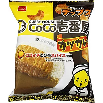 日本【歐亞】CoCo壹番屋洋芋片-豬排咖哩