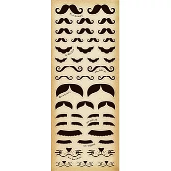 【orange airlines】相片裝飾貼紙_俏鬍子