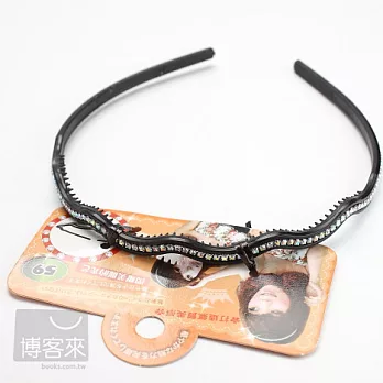 dadaisun 時尚髮箍-單排鑚波浪