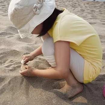 【和諧生活有機棉】兒童memory連袖短T鵝黃 4(110)