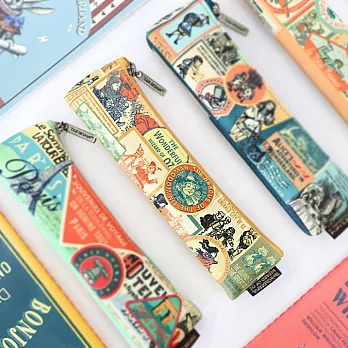 7321 design VG瘦瘦的童話拉鍊筆袋-OZ桃樂絲