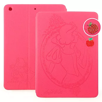 Disney Apple iPad Air 公主系列Snow White白雪公主時尚手繪風水鑽壓紋皮套白雪公主