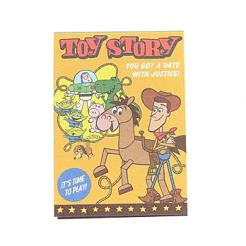 《sun-star》玩具總動員歡樂元氣系列迷你便條本(胡迪)