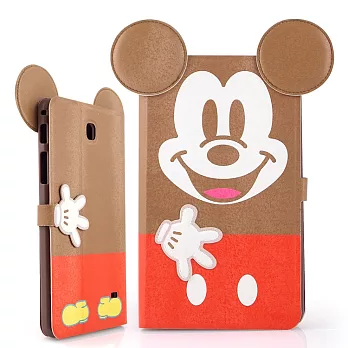 Disney Samsung Galaxy tab4 7.0 時尚立體設計側掀可立式皮套米奇