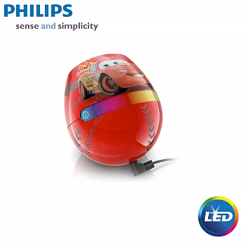飛利浦 PHILIPS 迪士尼魔法燈-LED迷你情調燈-汽車總動員 (71704)