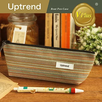 Uptrend/V-plus‧極光序曲 船型筆袋(湖綠)