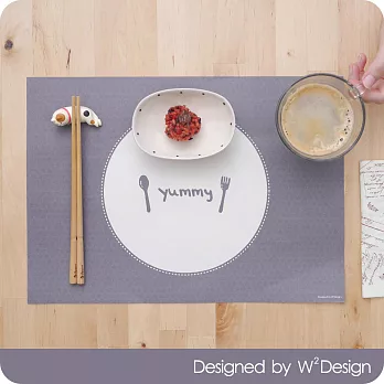 [W2Design] yummy典雅食光紙餐墊 10張入(加量不加價)典雅