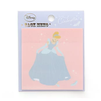 《sun-star》迪士尼公主甜蜜粉彩系列半透明自黏便條紙(灰姑娘)