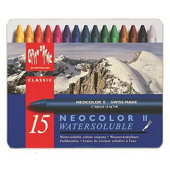 NEOCOLOR II 專業水溶性蠟筆 15色