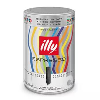 【illy】EXPO米蘭世界博覽會限量典藏罐_深焙咖啡粉
