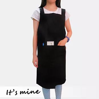 It’s mine 圍裙系列-沉穩黑-黑