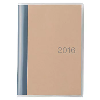 [MUJI 無印良品]上質紙週記事本/A6.2016