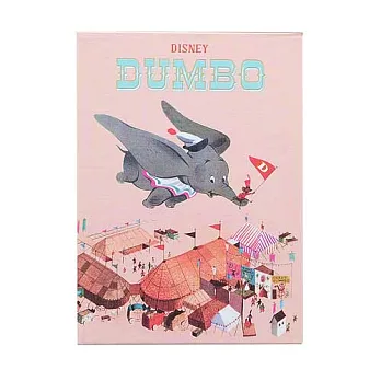 《sun-star》迪士尼復古繪本系列B7精裝便條本(小飛象)