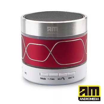 【am】Beat系列-Stereo-X LED炫光藍芽喇叭(共三色)紅色
