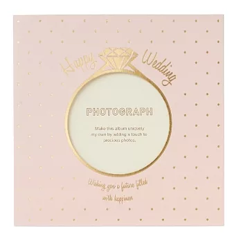 【MARK’S】Decorap 單頁相本卡片_Wedding(粉紅)