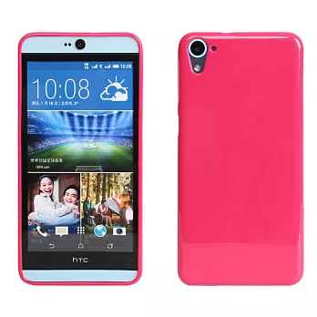 【BIEN】HTC Desire 826 亮麗全彩軟質保護殼 (紅)