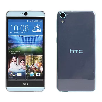 【BIEN】HTC Desire 826 超薄全透點紋軟質保護殼
