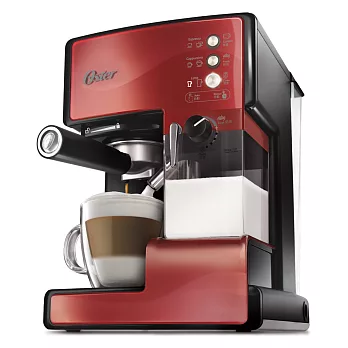美國OSTER奶泡大師義式咖啡機 PRO升級版醇酒紅