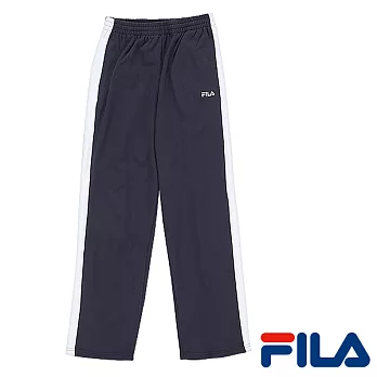 FILA男仕針織長休閒褲(1PNO-5516-NV)S學院藍