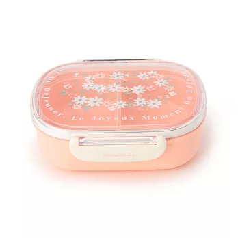 【Afternoon Tea】粉嫩花園單層便當盒粉紅360ML