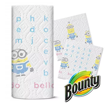 Bounty彩色印花廚房紙巾(超可愛小兵) - 80張