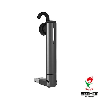 【雙待機】嘻哈部落BT4.1 智慧型車用單耳立體聲藍牙耳機 (SBS-043RN)