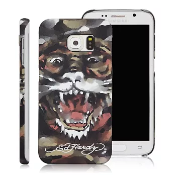 ED HARDY SAMSUNG S6 edge保護殼-老虎油畫風