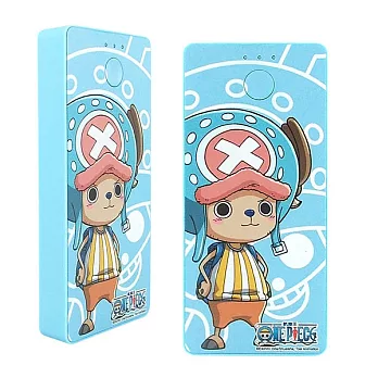 ONE PIECE 航海王 5000mAh 彩繪行動電源新世界喬巴(藍)