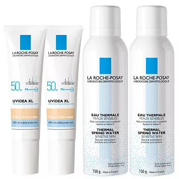 LA ROCHE-POSAY理膚寶水 全護清爽防曬液 UVA PRO 潤色保濕組