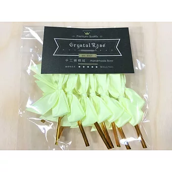 【Crystal Rose緞帶專賣店】10mm手工蝴蝶結#95