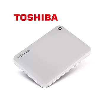 ToshibaCanvio Connect IIUSB3.02.5吋 V8 2TB 外接式硬碟 白色