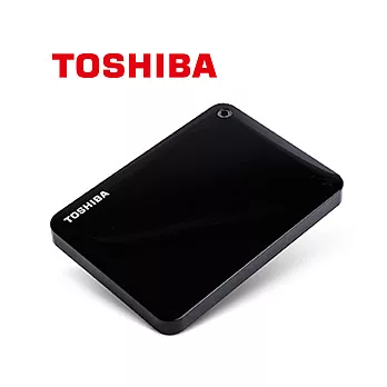 ToshibaCanvio Connect II2.5吋 V8 3TB USB3.0 外接式硬碟黑色