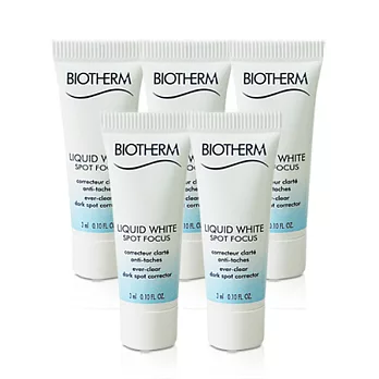 BIOTHERM 碧兒泉 極光綻白三效焦點淡斑精華 3mlX5