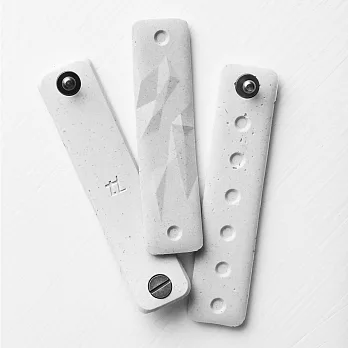 叁層帶 /雪山鑽格白